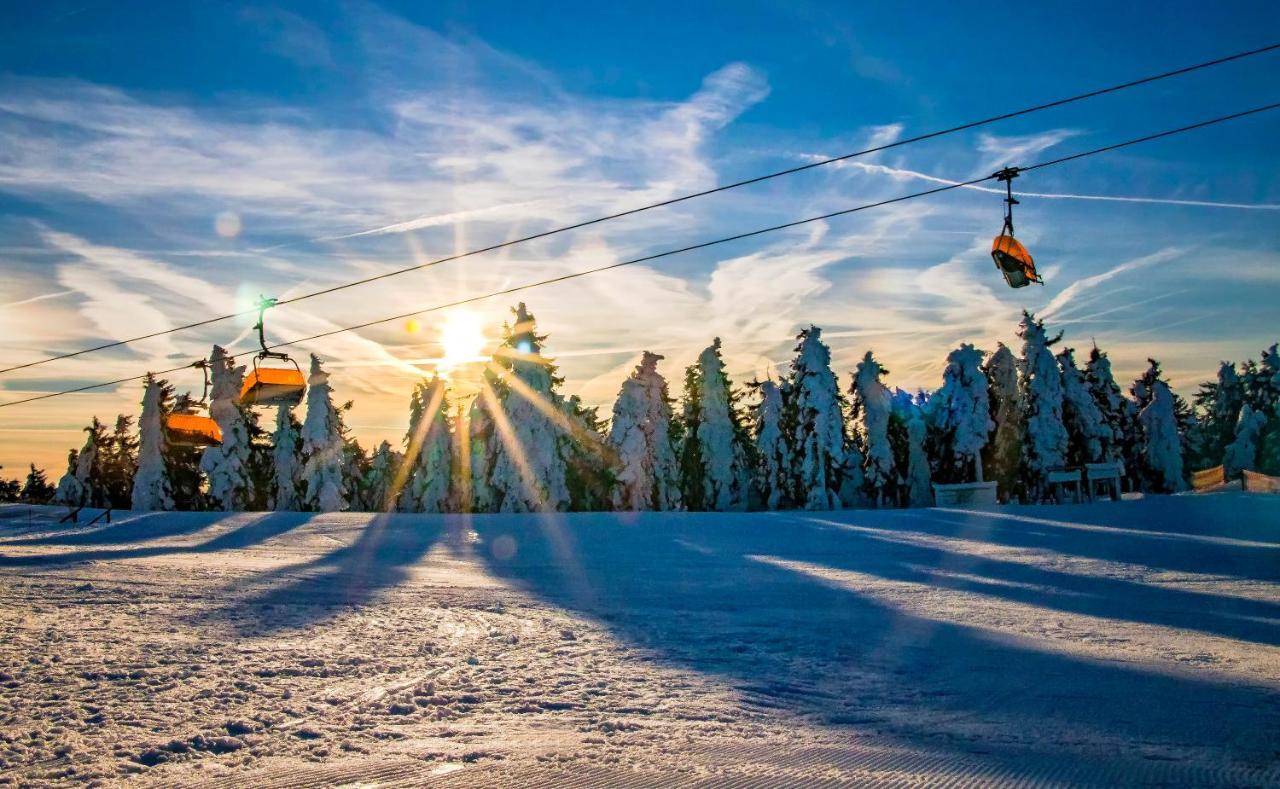 K2 Aparthotel Klinovec Views - Mezonet Apt Лоучна-под-Кліновцем Екстер'єр фото